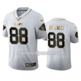 Maillot Kansas City Chiefs Tony Gonzalez 88 Nike Blanc Golden Edition - Homme